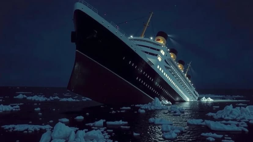 Vilket år sjönk Titanic